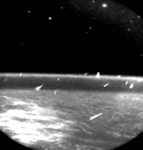 Leonids from Space